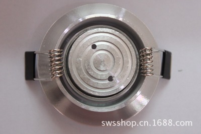 【1W LED 高光 天花燈 外殼配件】價格,廠家,圖片,其他燈具配件,中山市古鎮賽維斯燈飾廠-